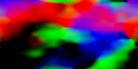 The interactive visual depicts a vibrant 3D representation of GLSL Curl Noise. It features a complex pattern of smooth, swirling motions that blend seamlessly into each other, creating a visually captivating, organic texture. The colors transition fluidly, giving a sense of depth and movement, as if the surface is alive and constantly shifting. This visual effect highlights the intricacies of curl noise, showcasing the capability of STD.DEV to produce realistic and dynamic textures in three-dimensional space.